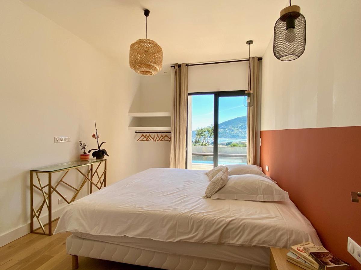 Villas De Standing Avec Magnifique Vue Mer Et Piscines Privees, Sagone サゴーヌ エクステリア 写真